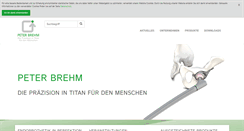 Desktop Screenshot of peter-brehm.de